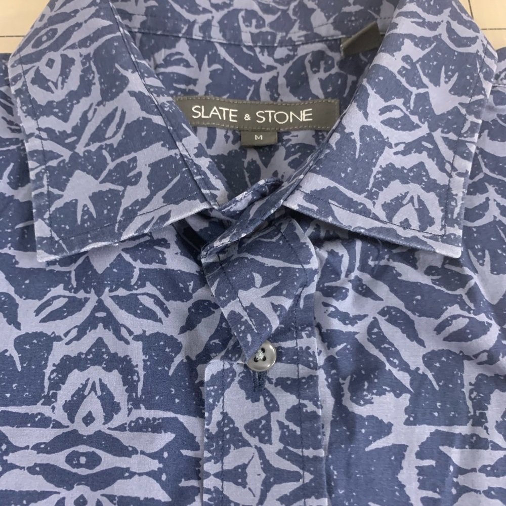 SLATE & STONE: short sleeve button up